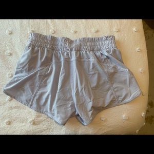 Light Blue 4 inch Tracker Shorts Lululemon